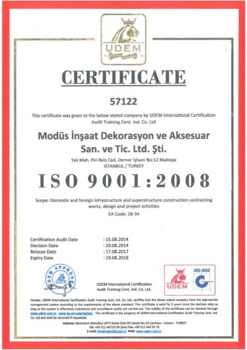 ISO 9001:2008